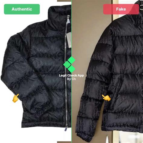 dior coat fake|dior puffer jacket fake.